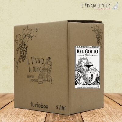 I.G.T. TOSCANA ROSSO "BEL GOTTO DI MILORD" - VOL. 13,5%